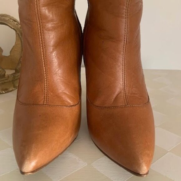 100% Leather Ankle Boots - Size 23 (USA & Canada size 5.5 -  6) - Picture 3 of 7